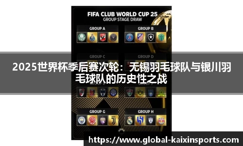 2025世界杯季后赛次轮：无锡羽毛球队与银川羽毛球队的历史性之战